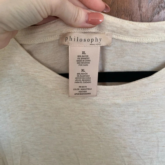 Philosophy 3/4 Sleeve Blouse - Picture 3 of 7